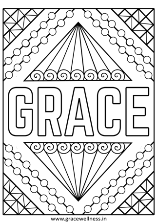grace coloring sheet pdf