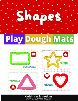 shapes playdough mats printable pdf